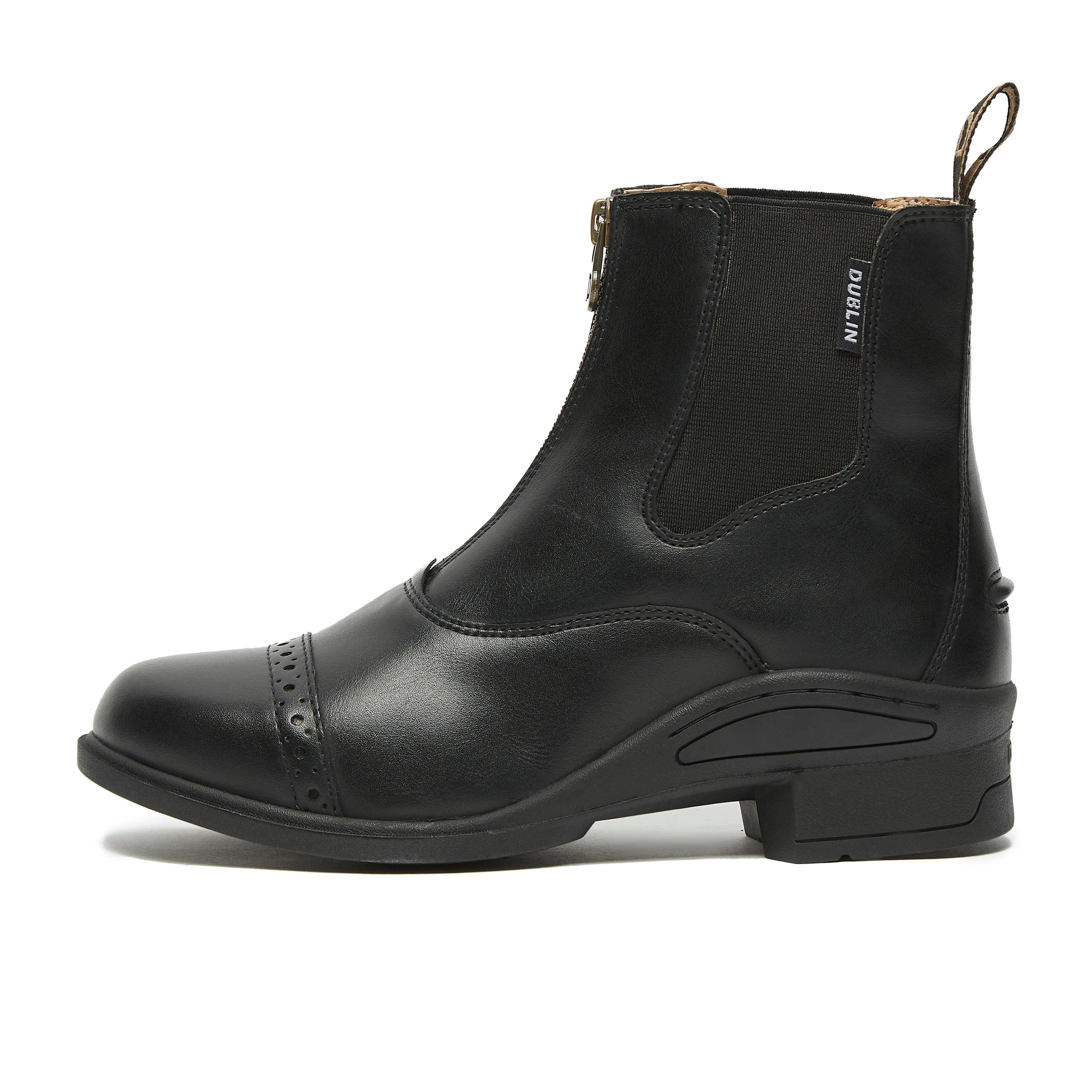 Childs Altitude Zip Paddock Boots Black