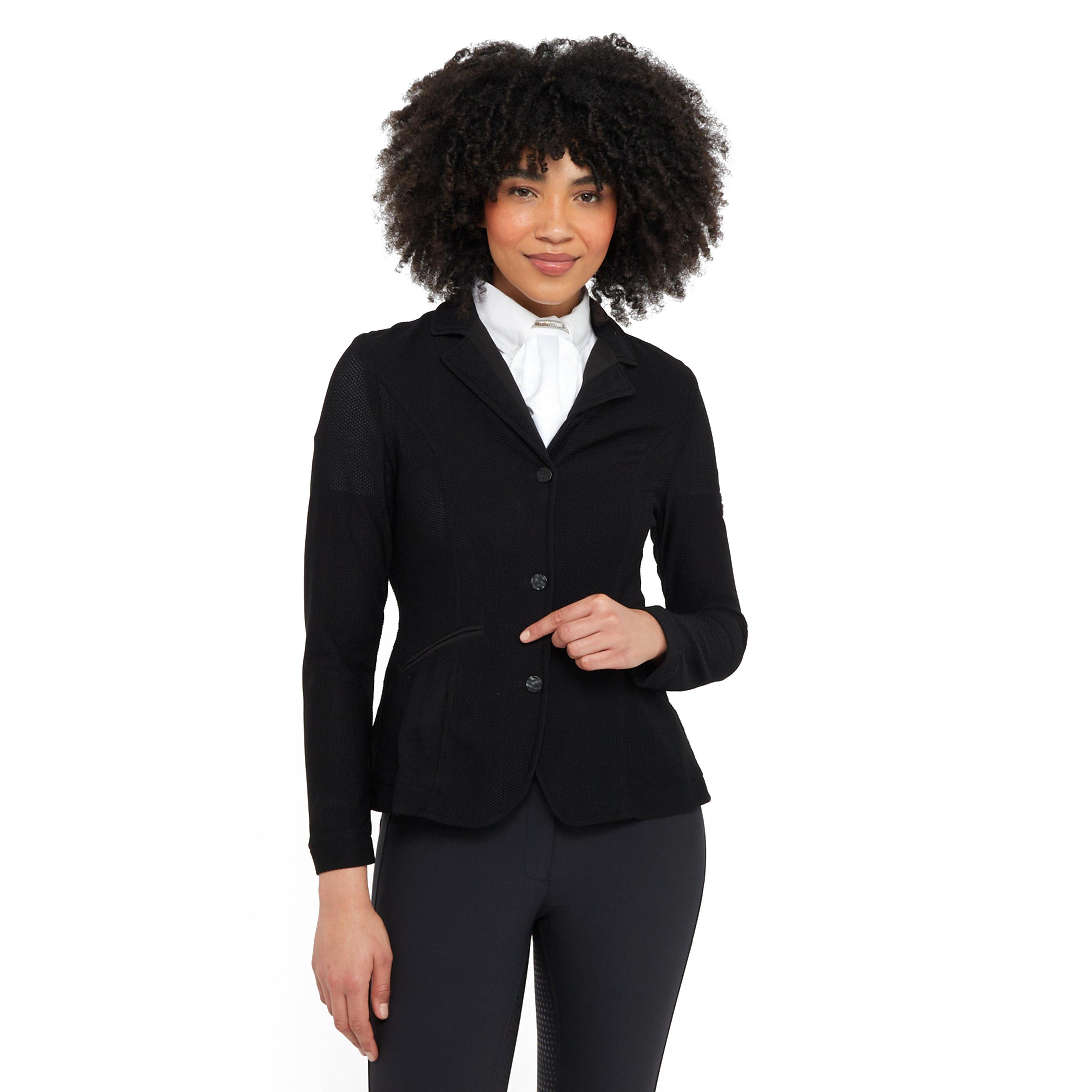 Womens Hanna Mesh Tailored II Show Jacket Black