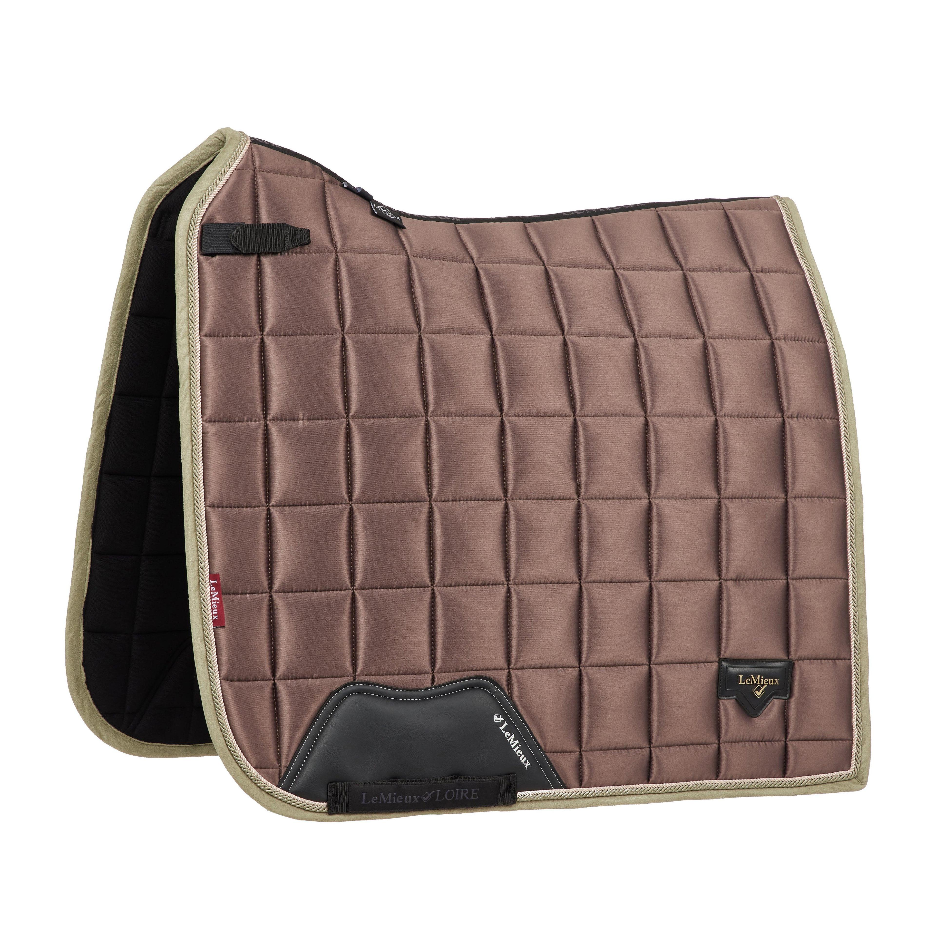 Loire Classic Dressage Saddle Pad Walnut