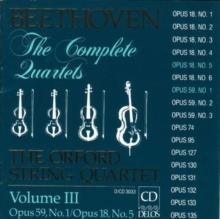 String Quartets Vol. Iii (Orford String Quartet)