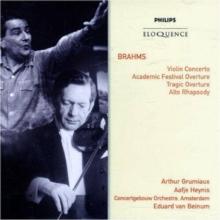 Brahms: Violin Concerto/Academic Festival Overture/...: Tragic Overture/Alto Rhapsody