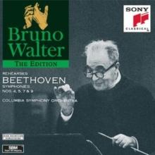 Bruno Walter: The Edition: Rehearses Beethoven Symphonies Nos. 4, 5, 7 & 9