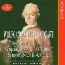 Wolfgang Amadeus Mozart: Symphony No. 32, K318/...