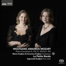 Wolfgang Amadeus Mozart: Piano Concertos K413, K414 & K415