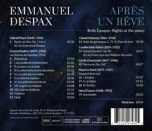 Emmanuel Despax: Aprs Un Rve: Belle poque: Nights at the Piano