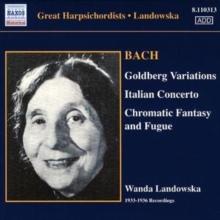 Goldberg Variations, Italian Concerto (Landowska)