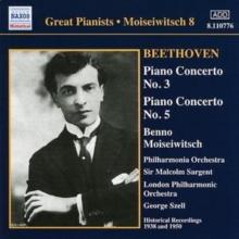 Piano Concertos Nos. 3 and 5 (Moiseiwitsch)