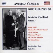 Music for the Wind Band Vol. 3 (Brion, Royal Artillery Band)