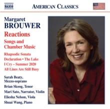 Margaret Brouwer: Reactions: Songs and Chamber Music