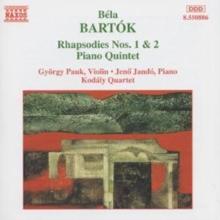 Bartok: Rhapsodies Nos. 1 & 2