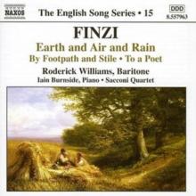 Earth And Air And Rain (Sacconi Quartet, Burnside, Williams)