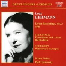 Lieder Recordings Vol. 3: 1941