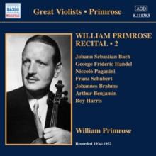 William Primrose Recital