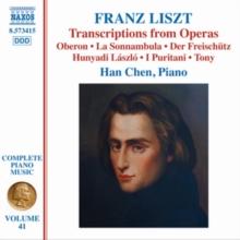 Franz Liszt: Transcriptions from Operas