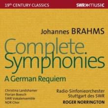 Johannes Brahms: Complete Symphonies/A German Requiem