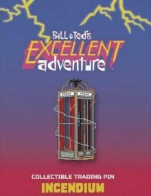 Bill And Ted's Excellent Adventure Phone Booth Lapel Pin