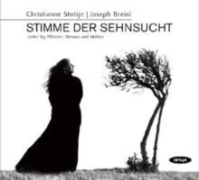 Stimme Der Sehnsucht: Lieder By Pfitzner, Strauss and Mahler