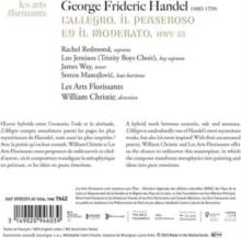 Handel: L'Allegro, Il Penseroso Ed Il Moderato