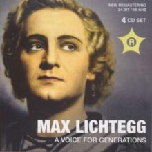 Max Lichtegg: A Voice for Generations