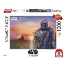 Disney Star Wars - 'The Mandalorian - A New Direction' by Thomas Kinkade 1000 Piece Schmidt Puzzle