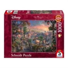 Disney - Lady and the Tramp by Thomas Kinkade 1000 Piece Schmidt Puzzle