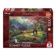 Disney Dreams Collection - Mulan Blossoms of Love by Thomas Kinkade 1000 Piece Schmidt Puzzle