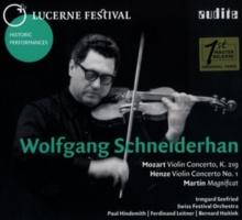 Wolfgang Schneiderhan: Mozart - Violin Concerto, K. 219/...