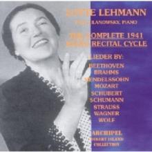 The Complete 1941 Radio Recital