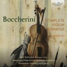 Boccherini: Complete Violin Sonatas