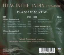 Hyacinthe Jadin: Piano Sonatas, Op. 4-6