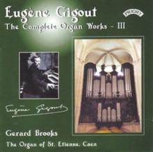 Complete Organ Works Vol. 3, The (Brooks)