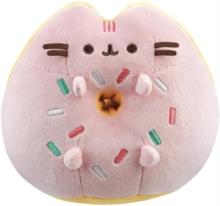 Pink Donut Pusheen Soft Toy