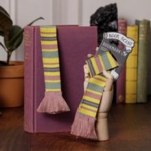 Book Scarf Bookmark - Pastels