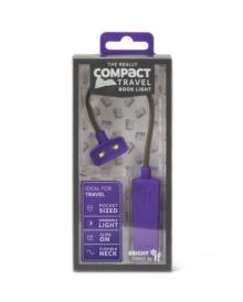 The Really Compact Travel Book Light - Purple