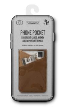 Bookaroo Phone Pocket - Brown