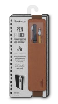 Bookaroo Pen Pouch - Brown