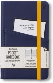 Bookaroo Pocket Notebook (A6) Journal - Navy