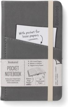 Bookaroo Pocket Notebook (A6) Journal - Charcoal