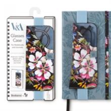 V & A Bookaroo Glasses Case Kilburn Black Floral