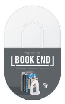 The Pop Up Book End - White