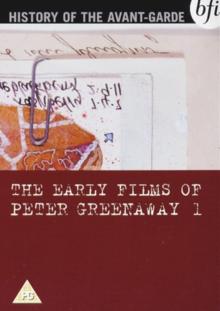 The Early Films of Peter Greenaway: Volume 1