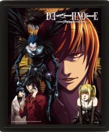 Death Note (Connected By Fate) 10 x 8" 3D Lenticular Poster (Framed)