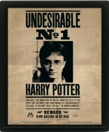 Harry Potter (Harry & Sirius) Framed 10 x 8" 3D Lenticular Poster (Framed)