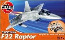 J6005 Quick Build R22 Raptor Aircraft Model Kit