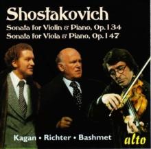 Shostakovich: Sonata for Violin & Piano, Op. 134/...