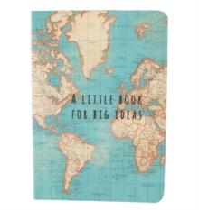 Sass & Belle Vintage Map Big Ideas Pocket Notebook