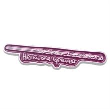 HERMIONE WAND PIN BADGE