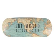 Sass & Belle Vintage Map Glasses Case