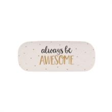 Sass & Belle Metallic Monochrome Awesome Glasses Case