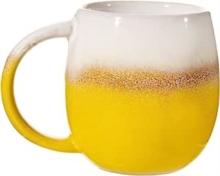 Sass & Belle Dip Glazed Ombre Yellow Mug